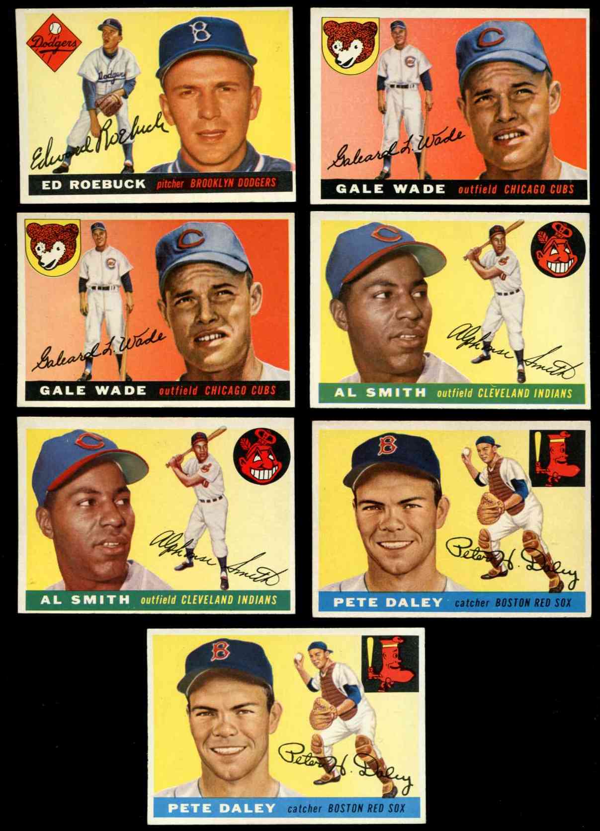 1955 Topps #197 Al Smith SCARCE HIGH NUMBER [#] (Indians)  cards value