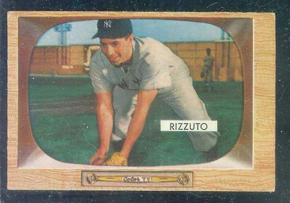 1955 Bowman # 10 Phil Rizzuto (Yankees)  cards value