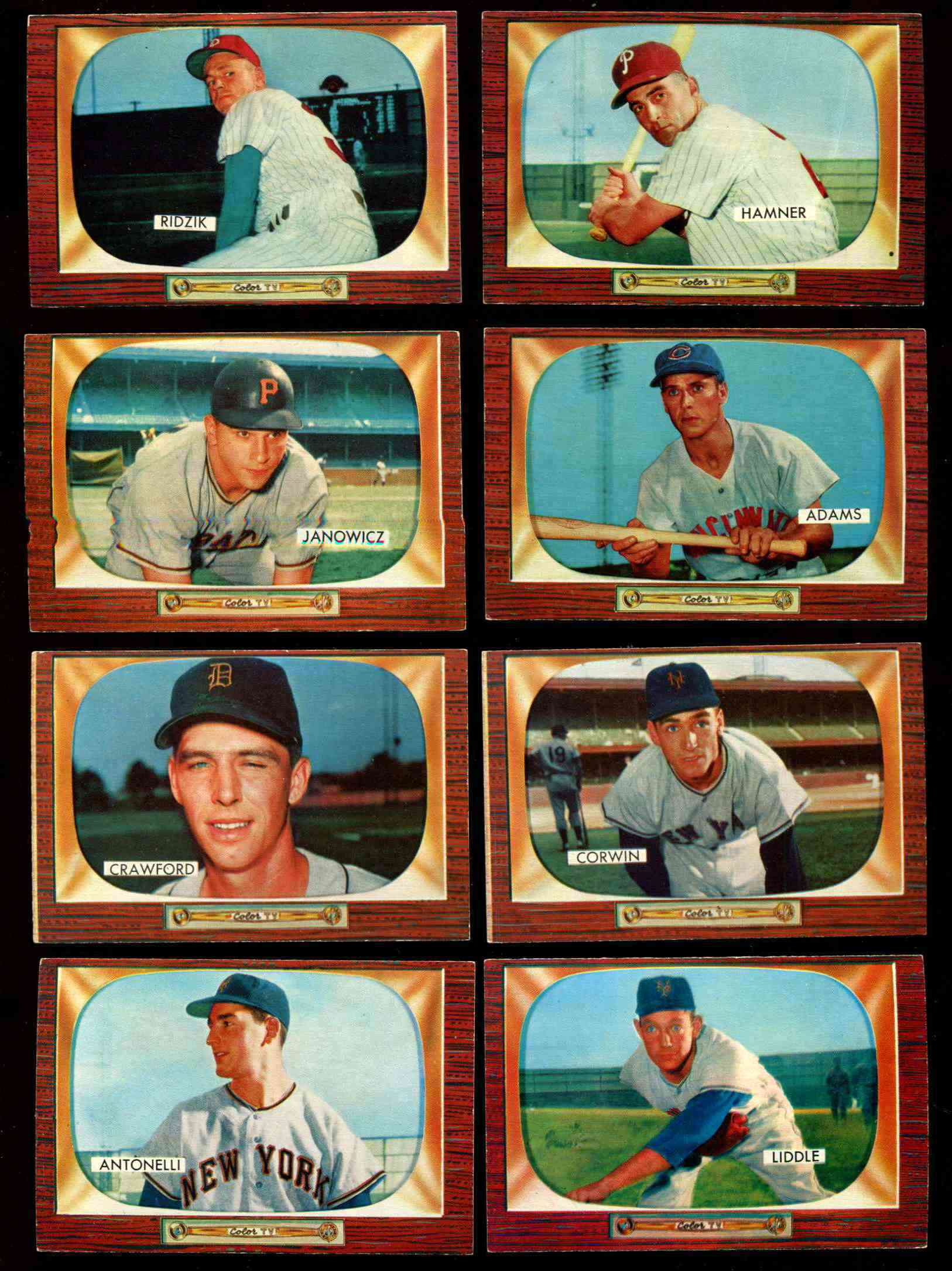 1955 Bowman #114 Vic Janowicz (Pirates)  cards value