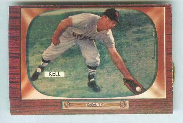 1955 Bowman #213 George Kell [#] (White Sox)  cards value