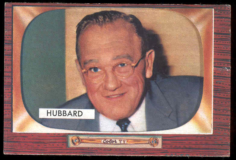 1955 Bowman #315 Cal Hubbard UMPIRE SCARCER HIGH NUMBER  cards value