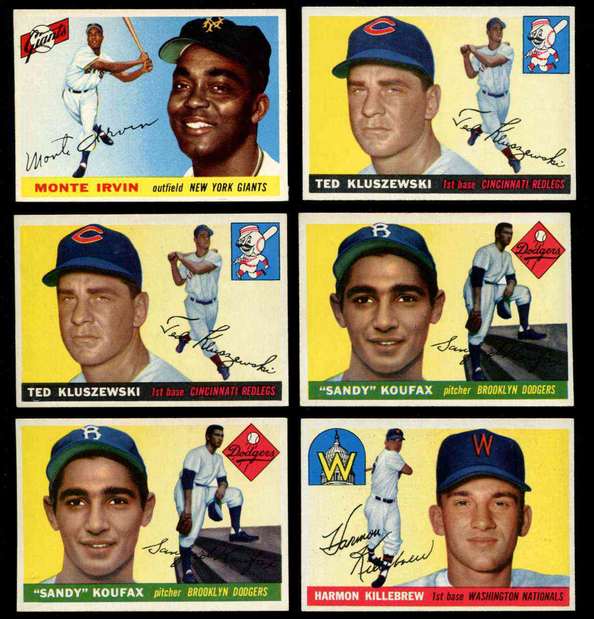 1955 Topps #124 Harmon Killebrew ROOKIE [#] (Senators)  cards value