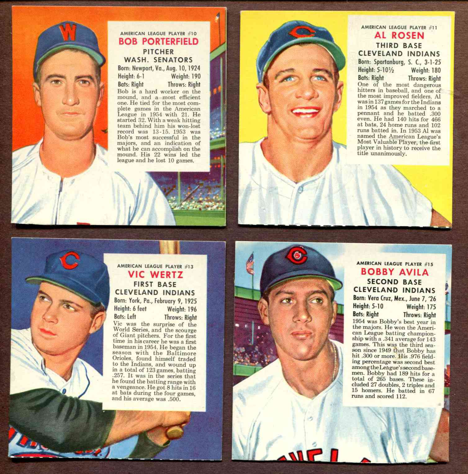 1952,1953,1954,1955 Red Man Cards Set checklist, prices, values &  information