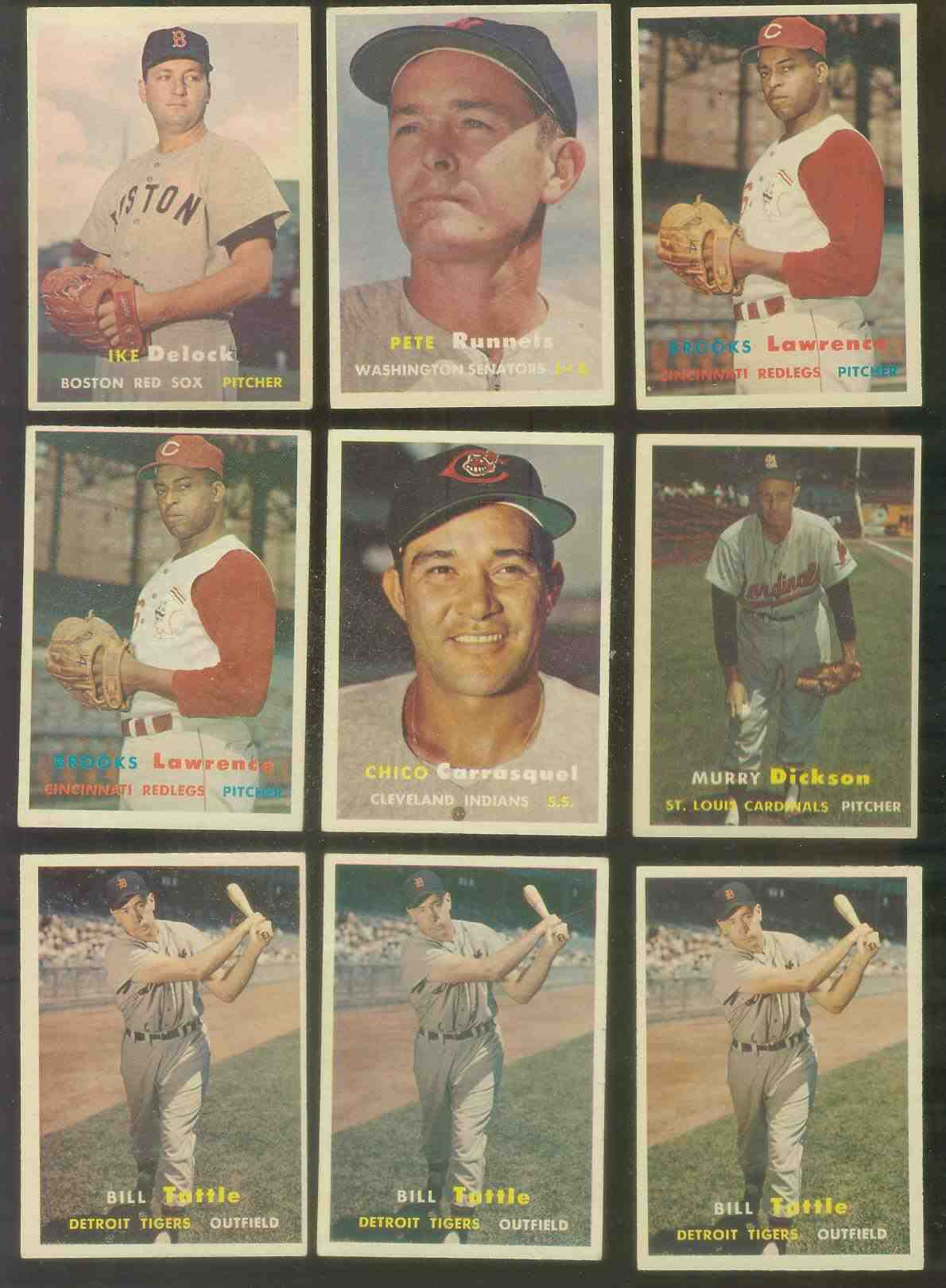 1957 Topps # 64 Pete Runnels (Senators)  cards value