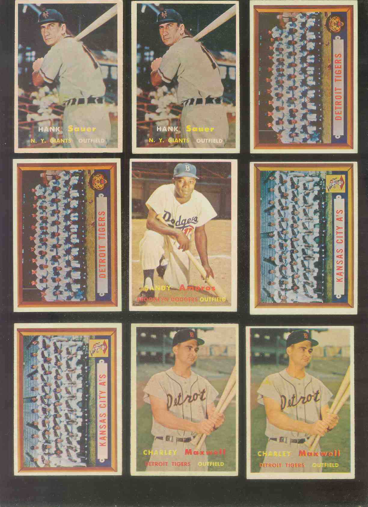 1957 Topps #205 Charley Maxwell (Tigers)  cards value