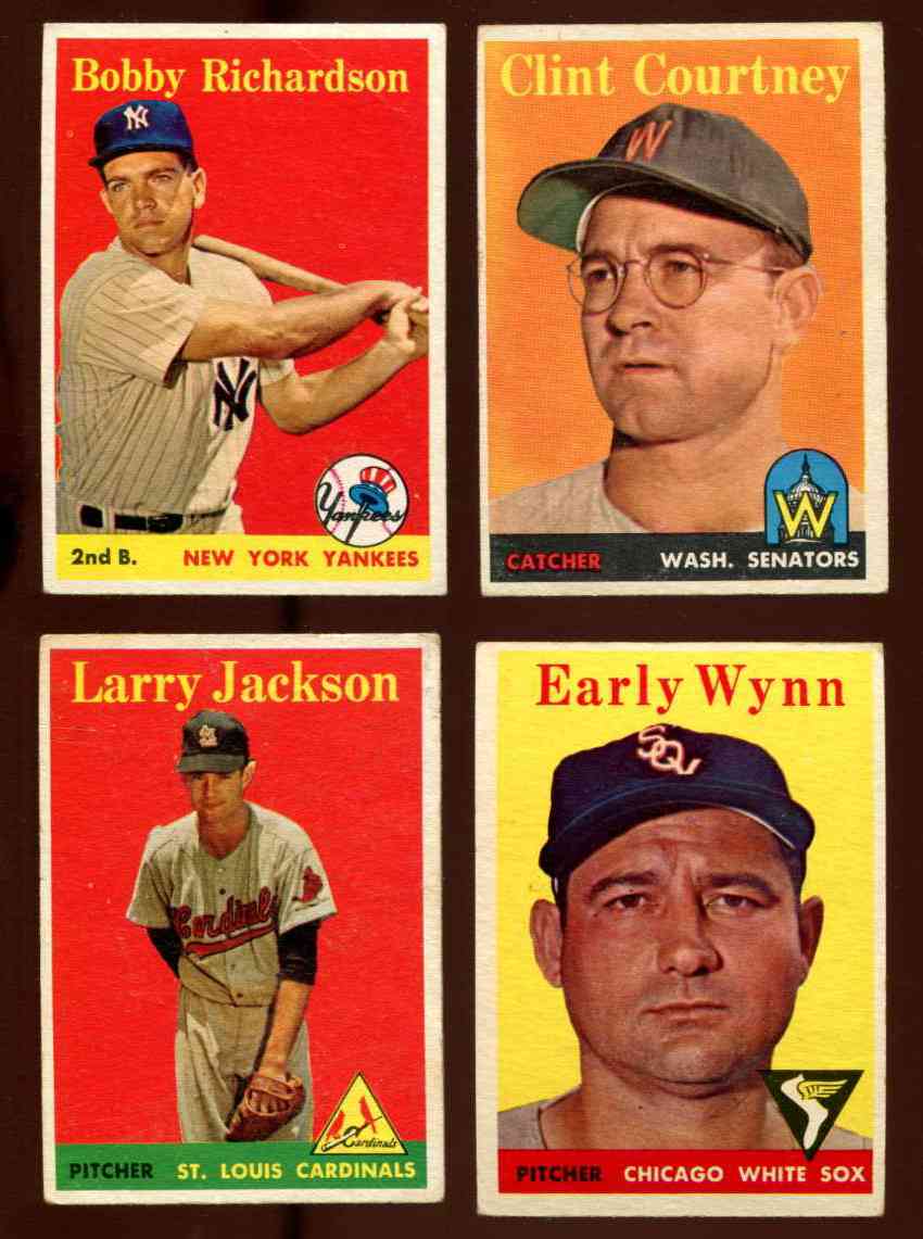 1958 Topps #101B Bobby Richardson [VAR:YELLOW LETTER] [#] (Yankees)  cards value