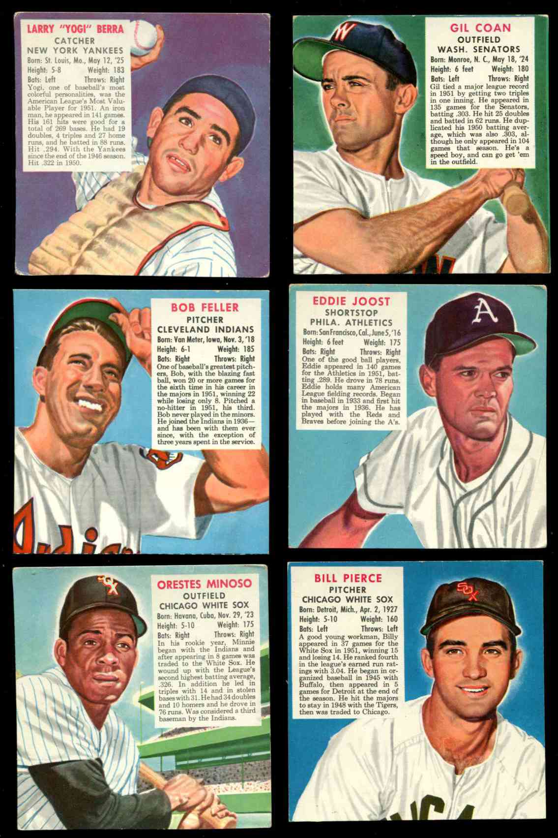 1952 Red Man #AL.3 Yogi Berra (Yankees)  cards value