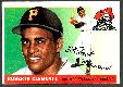1955 Topps #164 Roberto Clemente ROOKIE SCARCE HIGH NUMBER [#] (Pirates)