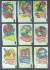 1961 Topps MAGIC Rub-Offs - Cardinals Mascot & Pennant
