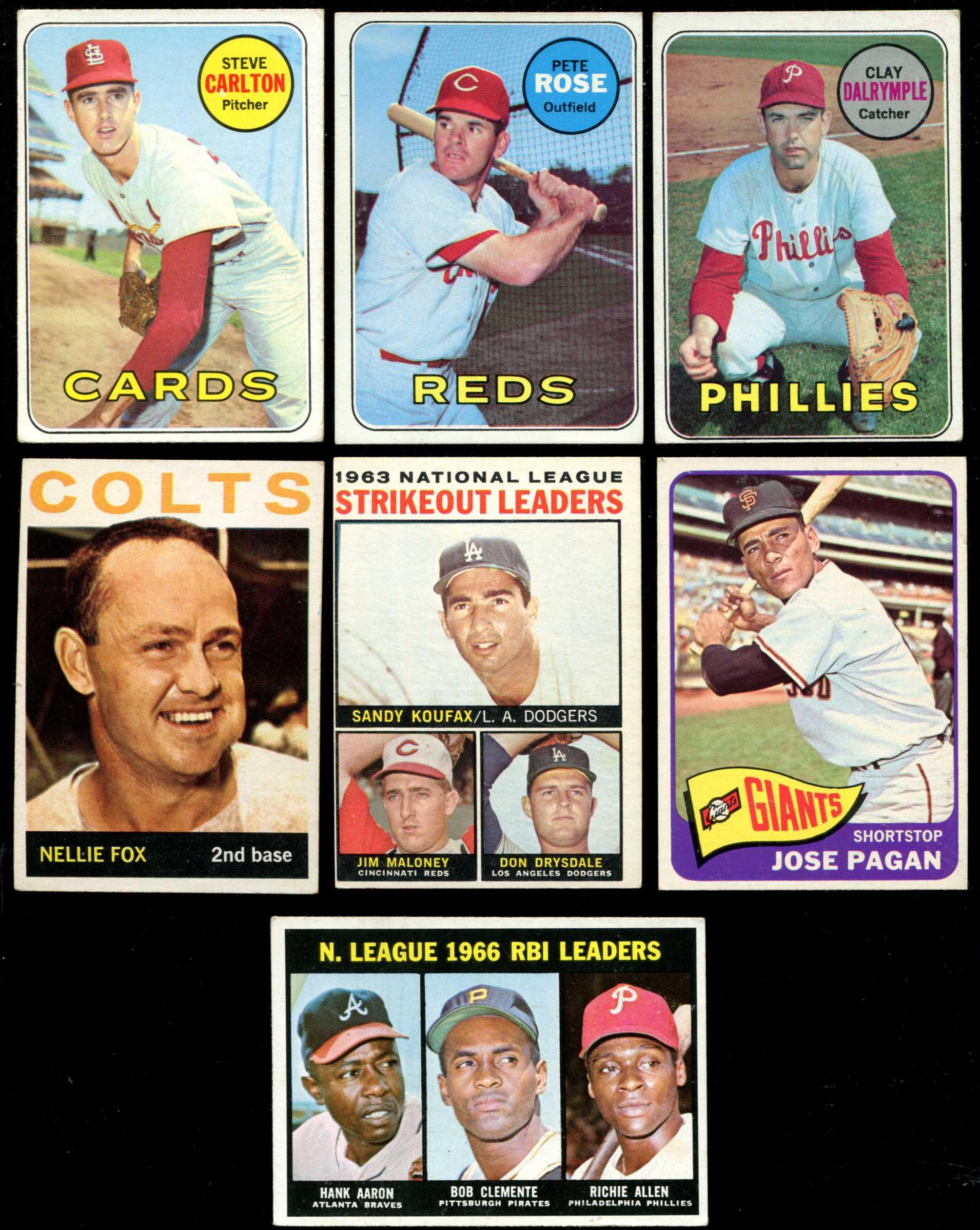 1969 Topps #120 Pete Rose (Reds)  cards value