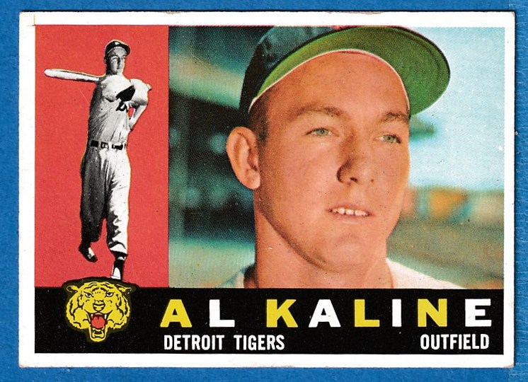 1960 Topps # 50 Al Kaline [#] (Tigers)  cards value