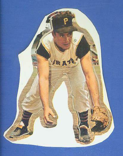 1960 Pirates Tag-Ons # 9 Bill Mazeroski  cards value