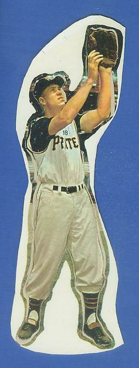 1960 Pirates Tag-Ons #18 Bill Virdon  cards value