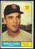 1961 Topps #561 Charley James SCARCE HIGH # [#] (Cardinals)