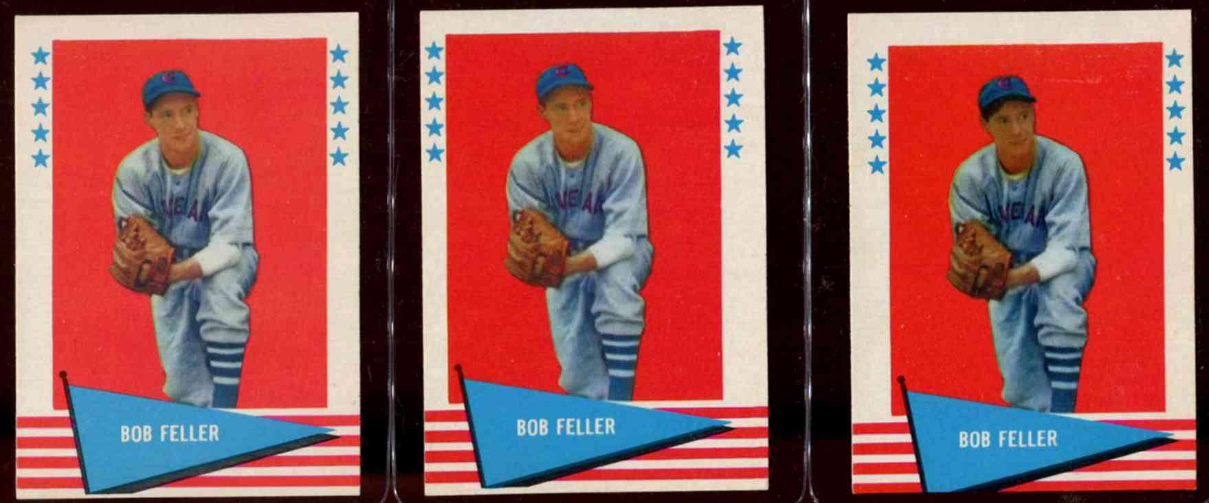 1961 Fleer # 25 Bob Feller [#] (Indians)  cards value