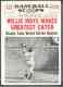 1961 Nu-Card Scoops #427 Willie Mays [#a] (Giants)
