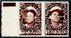 STAN MUSIAL/Rocky Nelson - 1961 Topps STAMP PANEL with TAB !