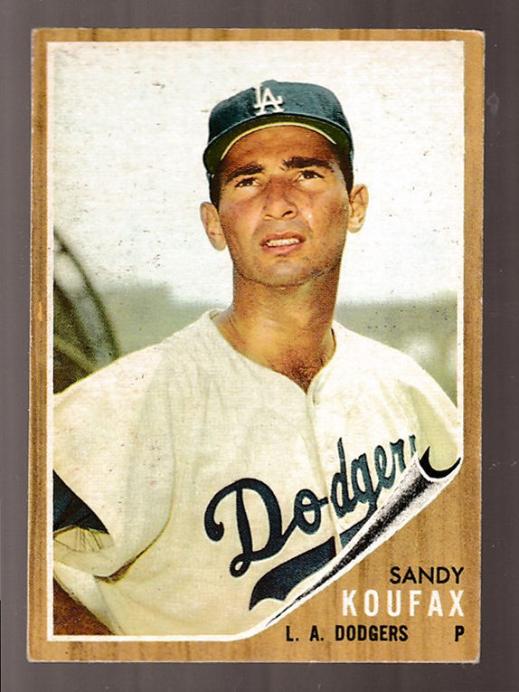 1962 Topps #  5 Sandy Koufax (Dodgers)  cards value