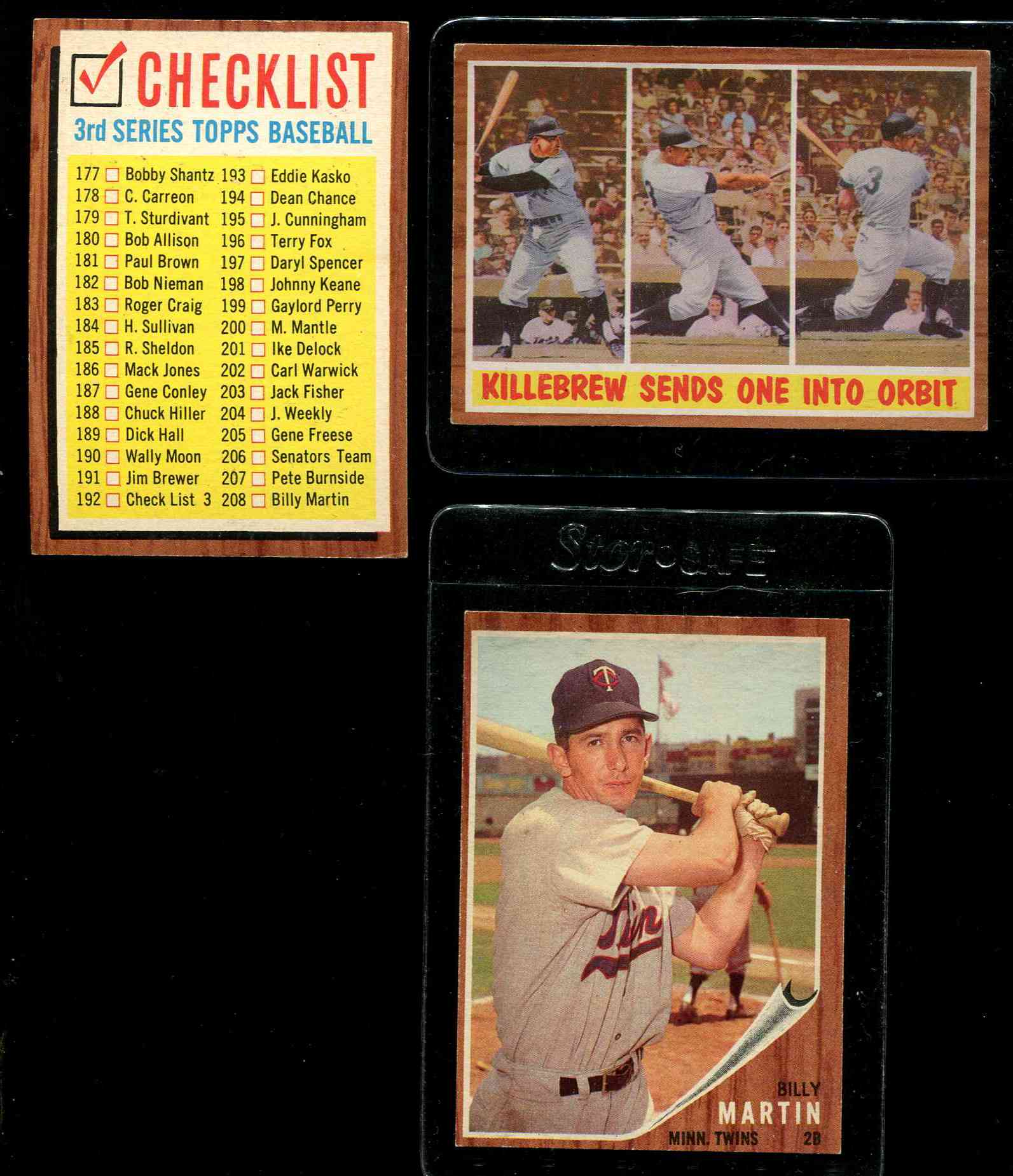 1962 Topps #316 Harmon Killebrew In-Action [#] (Senators/Twins)  cards value