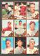 1962 Topps  [p] 9-Card PANEL - w/Bob Tillman in center (Red Sox)
