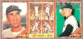 1962 Topps  [p] 3-Card PANEL - WHITEY FORD (NM/MINT) center !!! (Yankees)