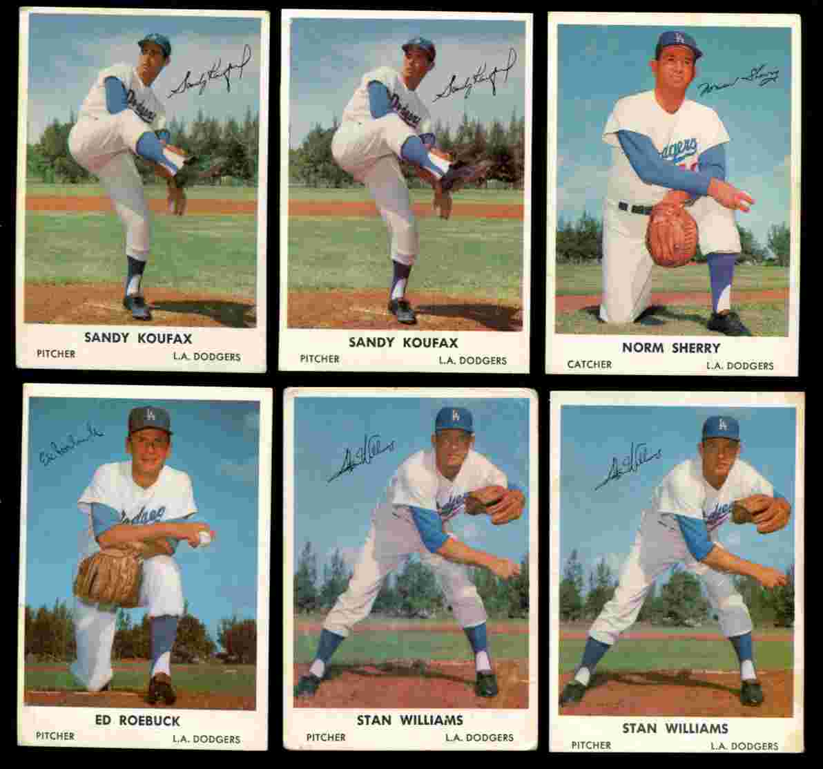 1962 Bell Brand Dodgers #40 Stan Williams  cards value