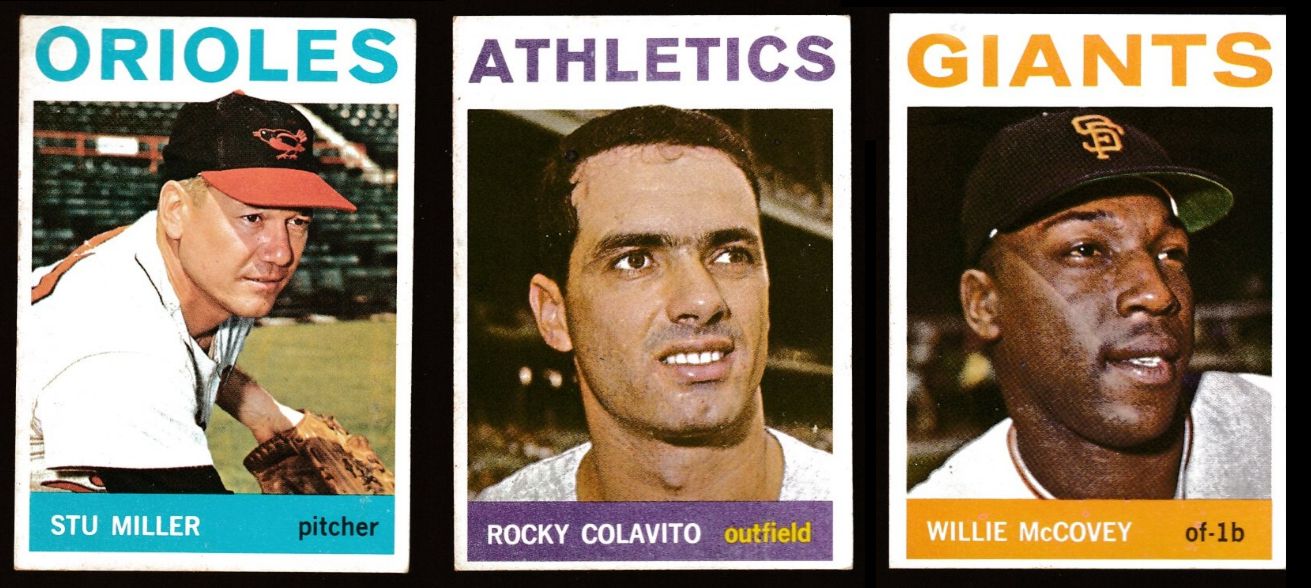 1964 Topps #350 Willie McCovey [#] (Giants)  cards value