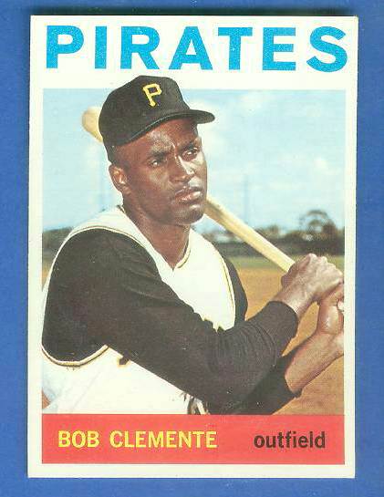 1964 Topps #440 Roberto Clemente (Pirates)  cards value
