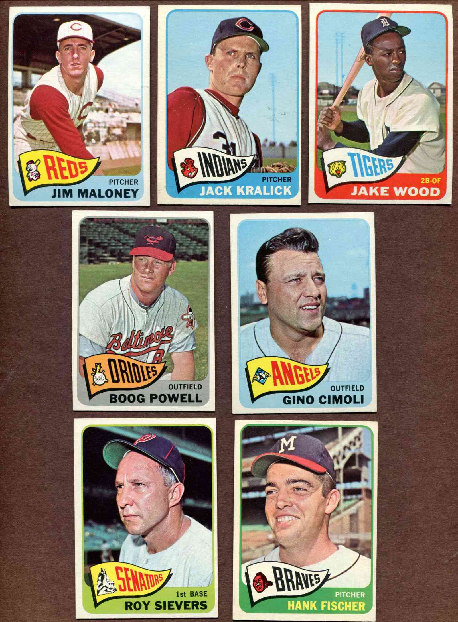1965 Topps #530 Jim Maloney (Reds)  cards value