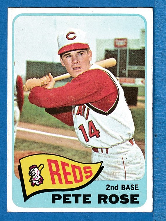 1965 Topps #207 Pete Rose (Reds)  cards value
