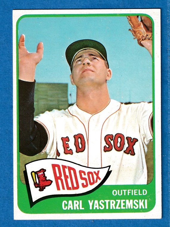 1965 Topps #385 Carl Yastrzemski (Red Sox)  cards value