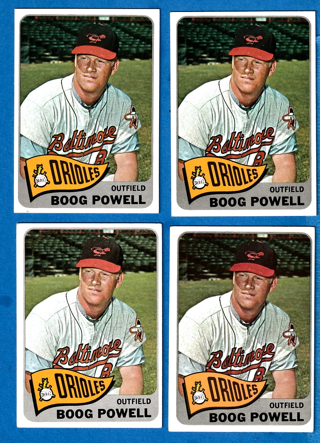 1965 Topps #560 Boog Powell SHORT PRINT [#] (Orioles)  cards value