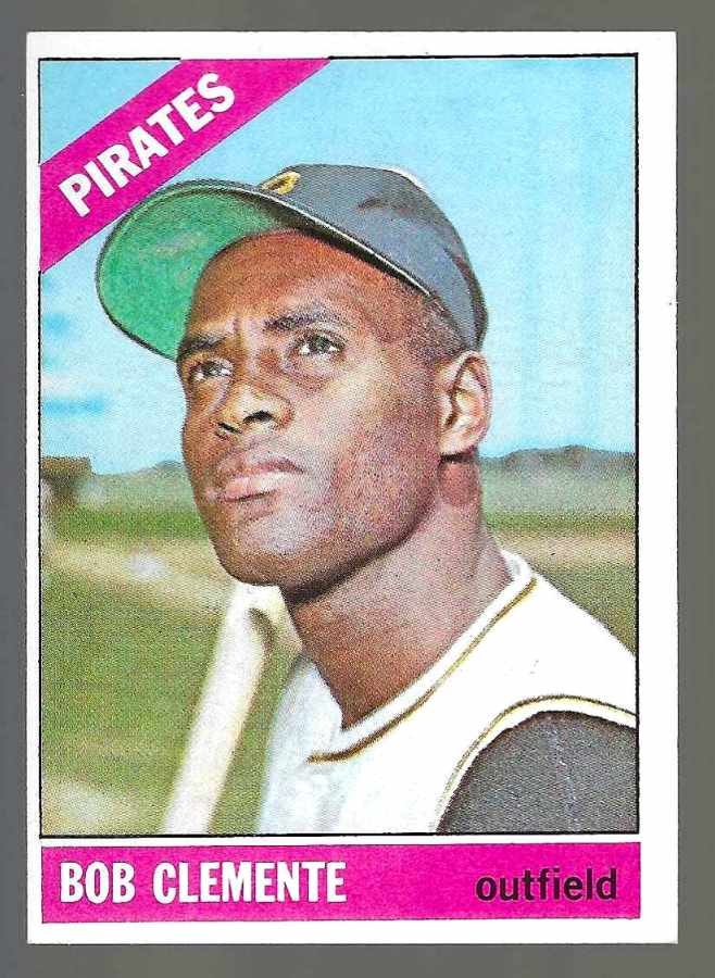 1966 Topps #300 Roberto Clemente [#] (Pirates)  cards value