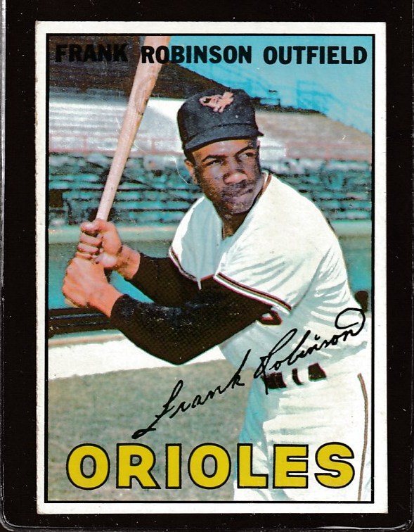 1967 Topps #100 Frank Robinson [#] (Orioles)  cards value