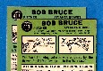 1967 Topps #417 Bob Bruce [VAR:BRAVES on back] (Braves)