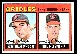 1967 Topps #558 Mark Bellanger ROOKIE SCARCE SINGLE PRINT [#] (Orioles)