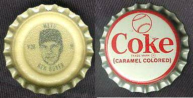 1967 Coke Cap #V28 Ken Boyer (Mets)  cards value