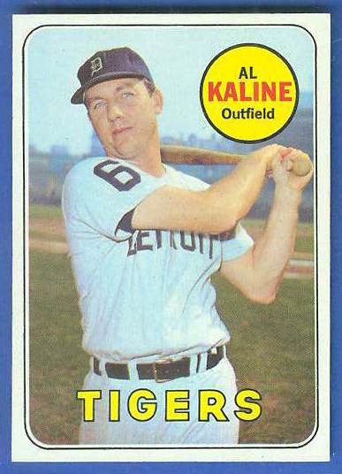 1969 Topps #410 Al Kaline (Tigers)  cards value
