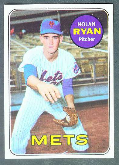1969 Topps #533 Nolan Ryan (Mets)  cards value