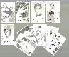 1969  O-Pee-Chee/OPC DECKLE EDGE -  Lot of (11) with WILLIE MAYS !!!