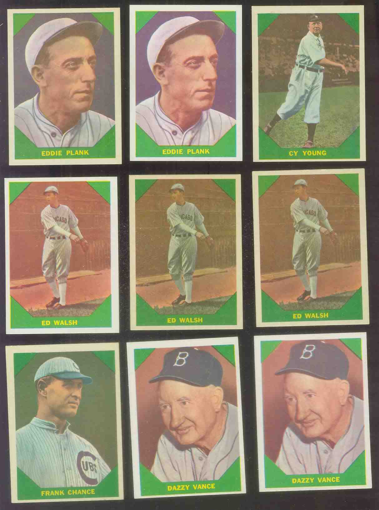 1960 Fleer # 51 Dazzy Vance (Brooklyn Dodgers)  cards value