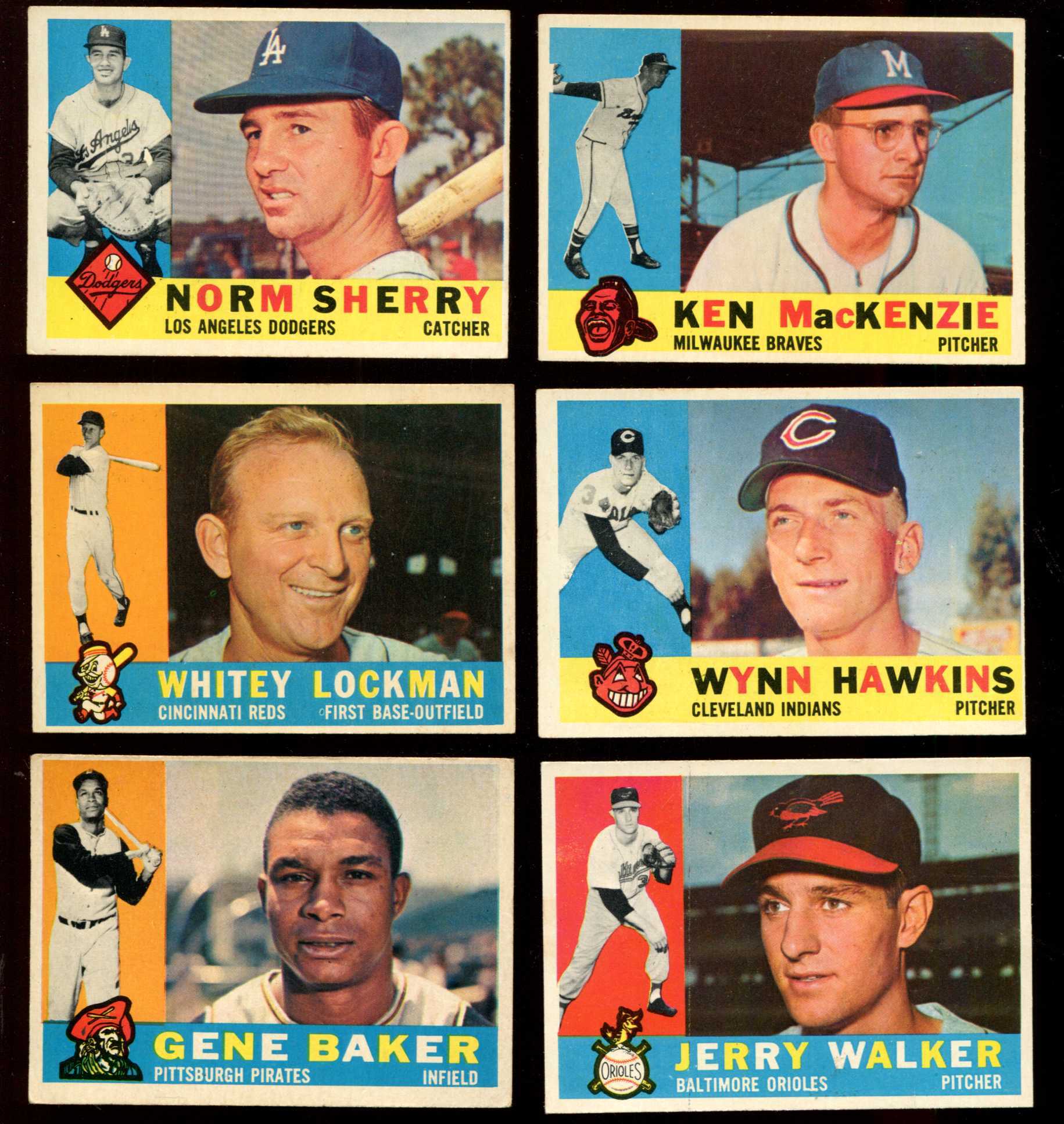 1960 Topps #535 Whitey Lockman SCARCE HIGH# (Reds)  cards value
