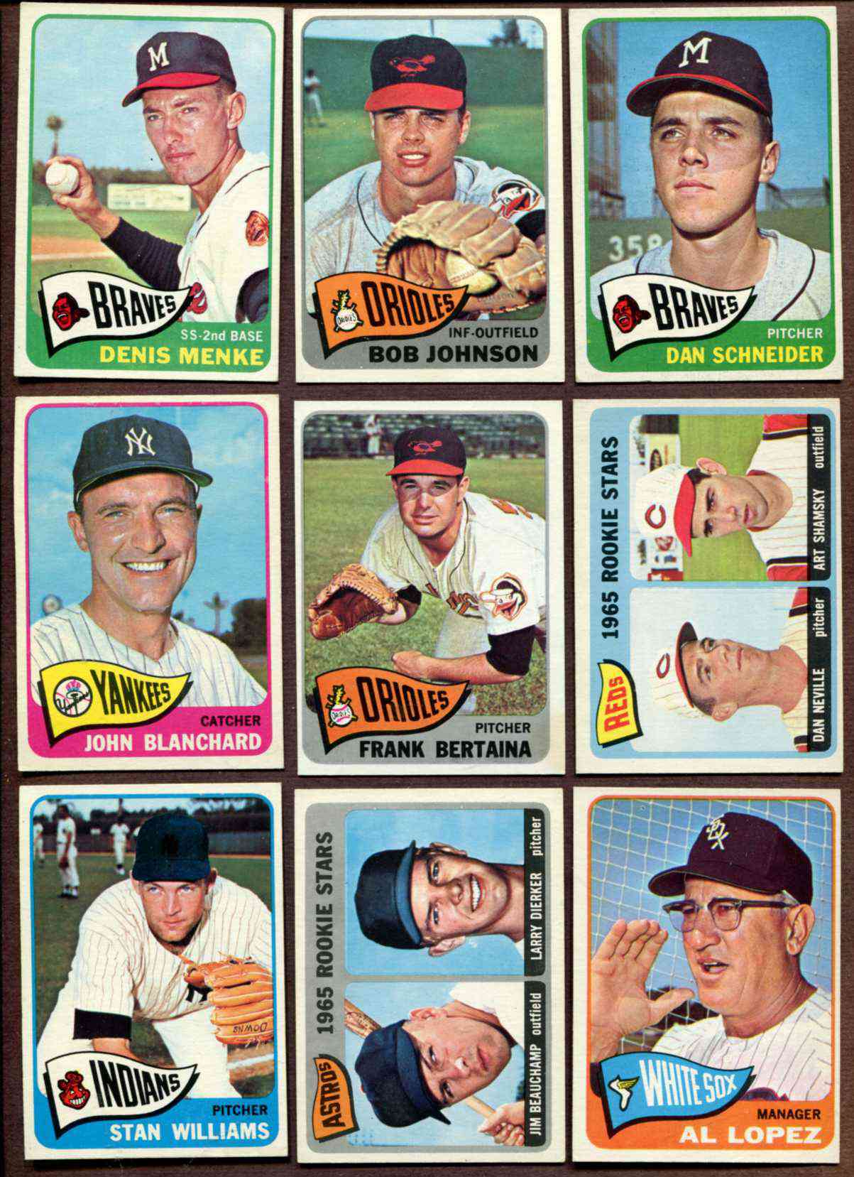 1965 Topps #414 Al Lopez MGR (White Sox)  cards value
