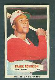 1963 Bazooka #31 FRANK ROBINSON (Reds)  cards value
