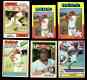 Joe Morgan - 1974-1979 Lot of (6) different vintage cards (Reds)