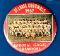 St. Louis Cardinals - 1967 National League Champions 6 inch button/pin