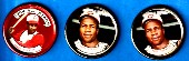 1964 Topps Coins  - Cincinatti REDS - Lot of (13) + (5) 1971 Topps Coins