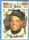 1961 Topps #579 Willie Mays All-Star [#] SCARCE HIGH # (Giants)