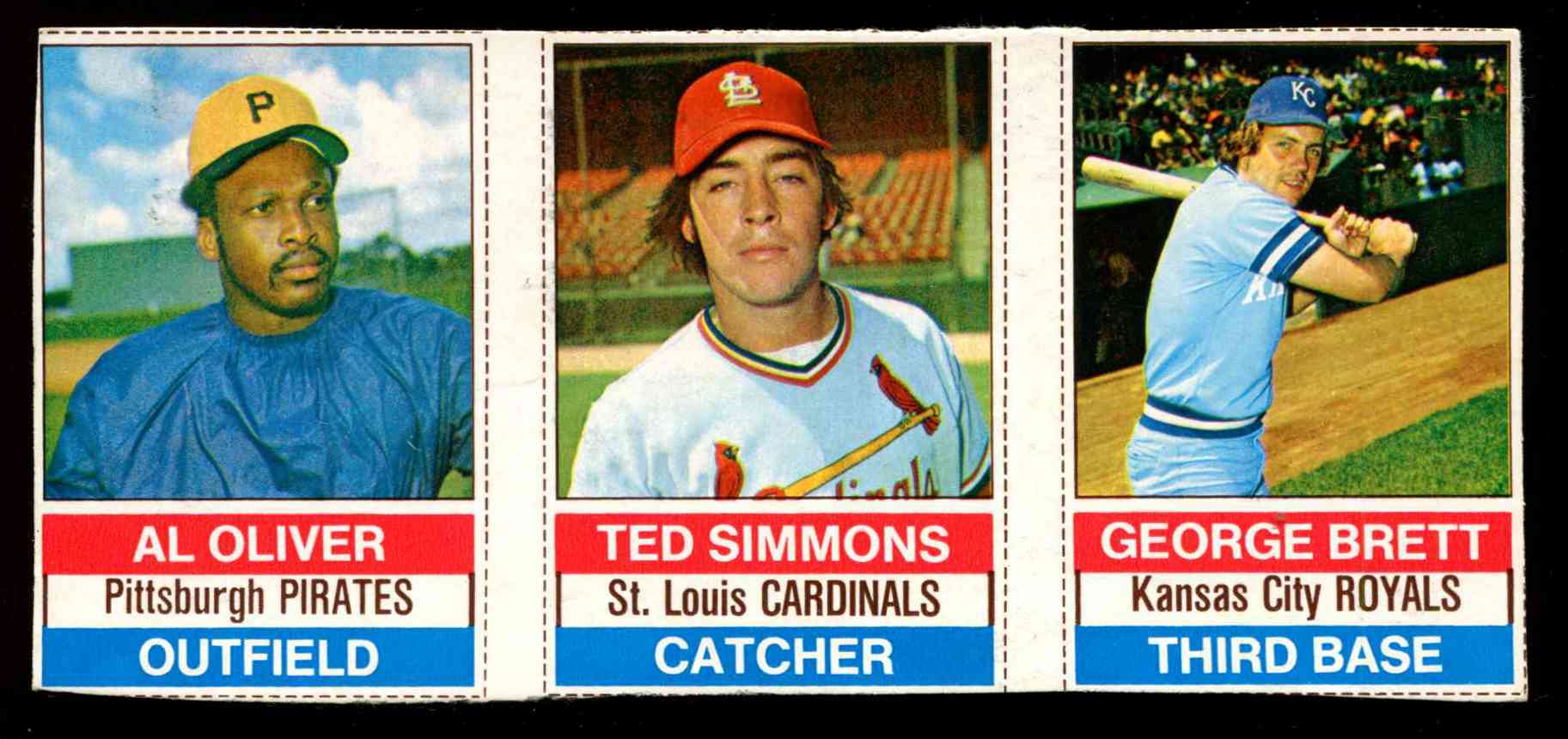 1976 Hostess PANEL # 79-80-81 NOLAN RYAN/Rick Monday/Graig Nettles  cards value
