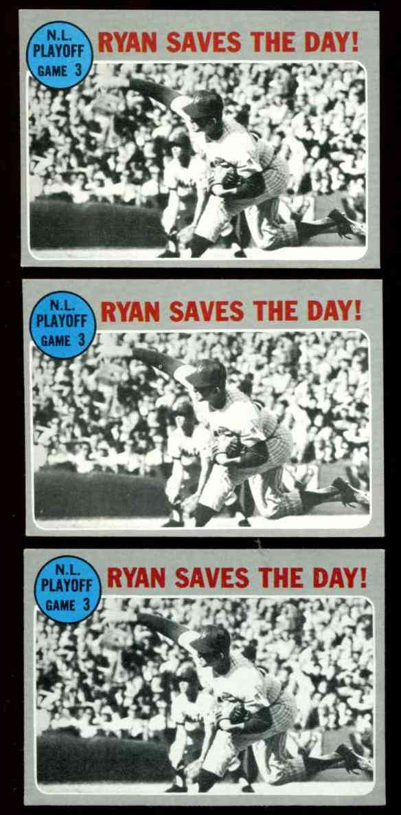 1970 Topps #197 NOLAN RYAN - 'N.L Playoff Game #3'  cards value